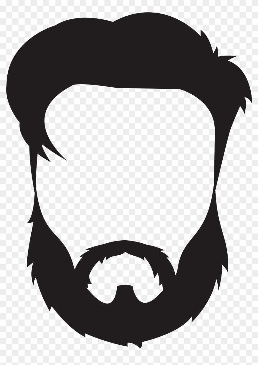 Man Hair Beard Mustache Png Clip Art Image - Beard And Mustache Clipart Transparent Png #86830
