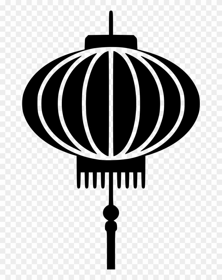 Lanterns nas clipartkey netclipart Png File Svg - Chinese Lantern Black And White Clipart (#86963) - PikPng