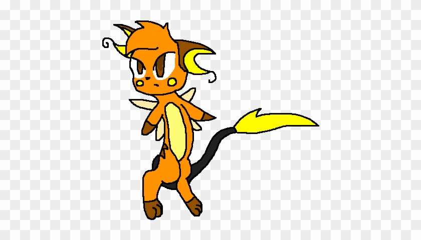 Raichu Transparent Transparent Background - Cartoon Clipart