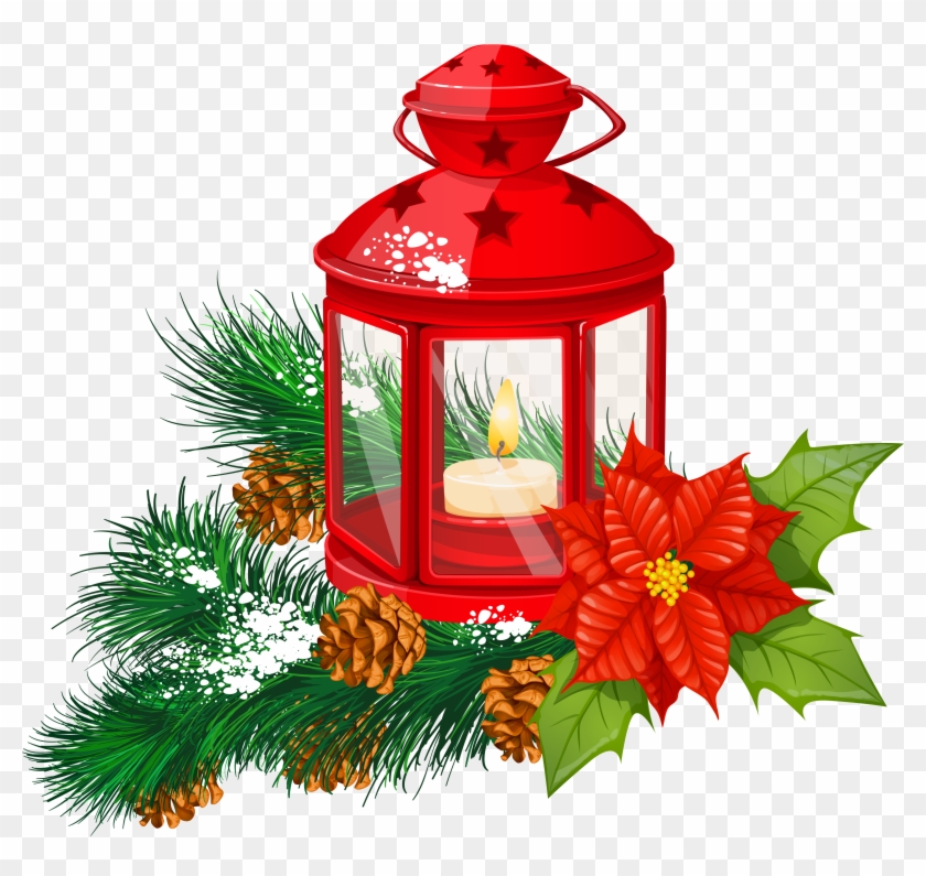 Christmas Lantern Clipart - Png Download #87114
