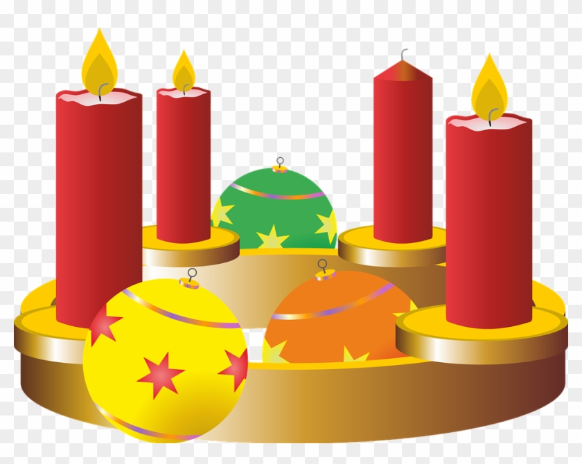 Feliz Navidad - Velas De Adviento Png Clipart