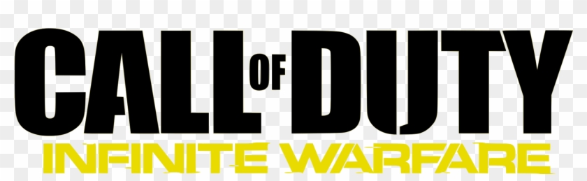 Call Of Duty Infinite Warfare Game Logo - Call Of Duty Infinite Warfare Text Clipart