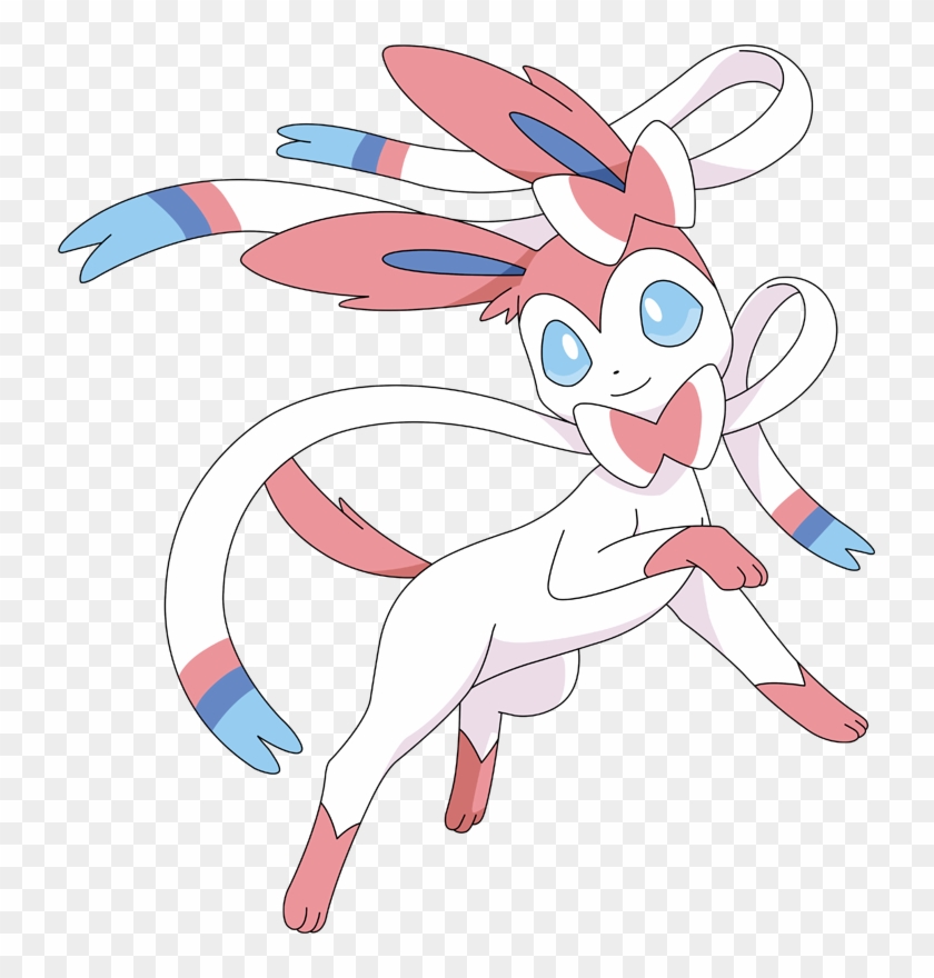 Pokemon Sylveon Is A Fictional Character Of Humans - Sylveon Png Clipart