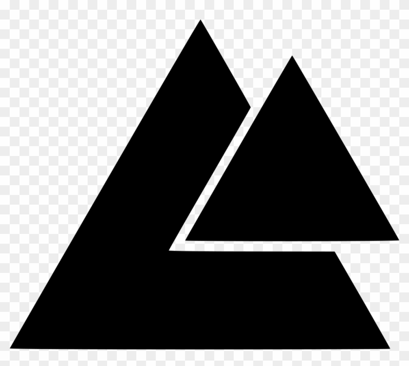 Png File Svg - Two Triangles Clipart #87760