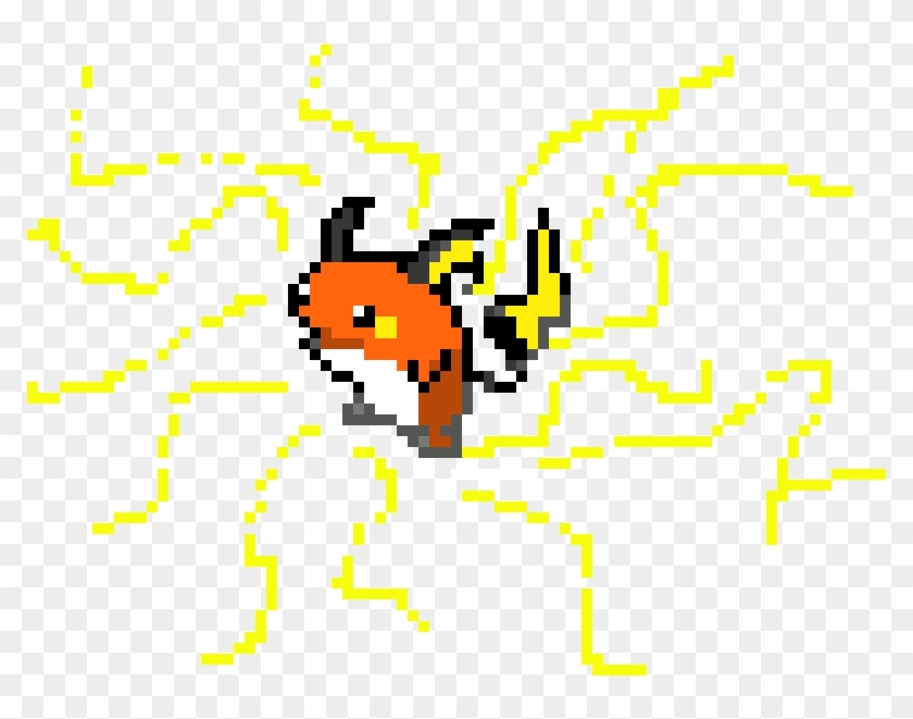 Raichu - 8 Bit Pokemon Raichu Clipart #87786