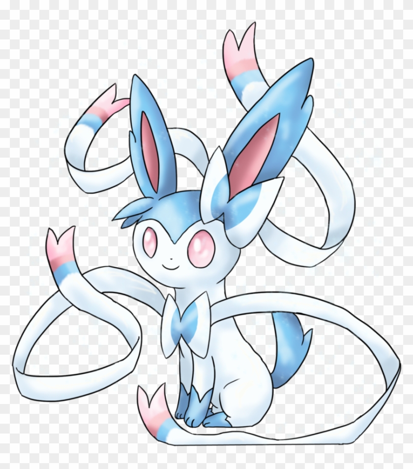 Sylveon Shiny Png - Shiny Sylveon Fan Art Clipart