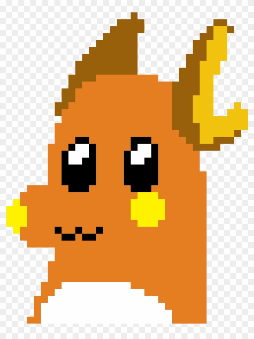 Raichu - Minecraft Deadpool Pixel Art Easy Clipart