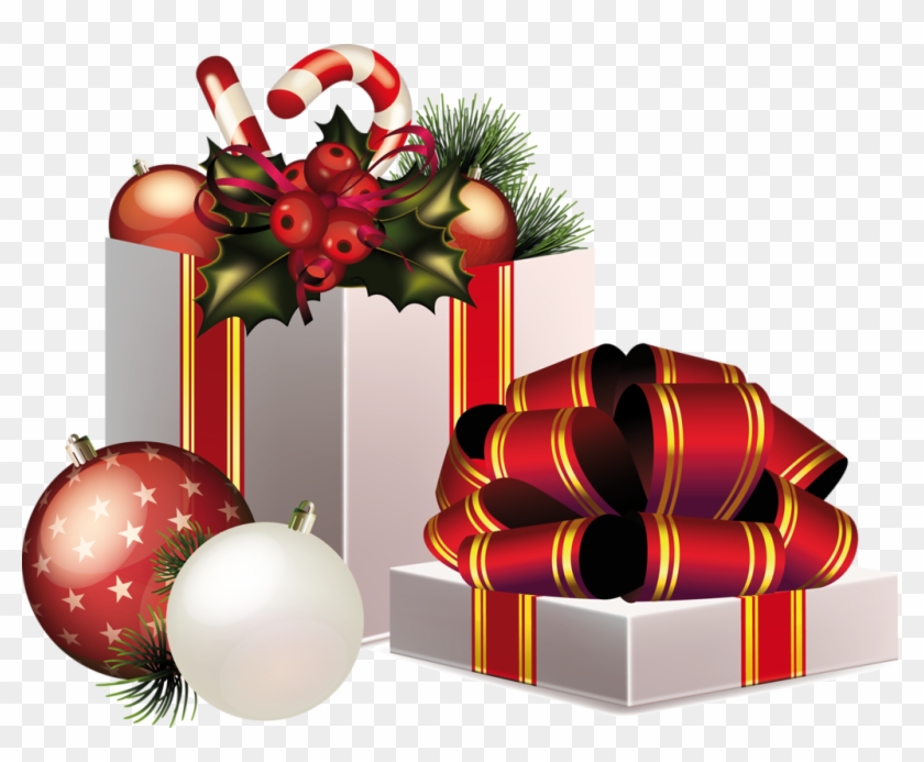 Christmas Transparent Png Gifts Decoration - Christmas Presents Png Transparent Clipart #88058