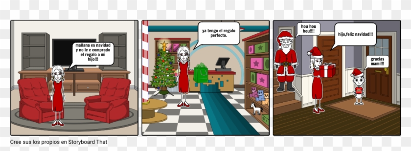 Feliz Navidad - Cartoon Clipart