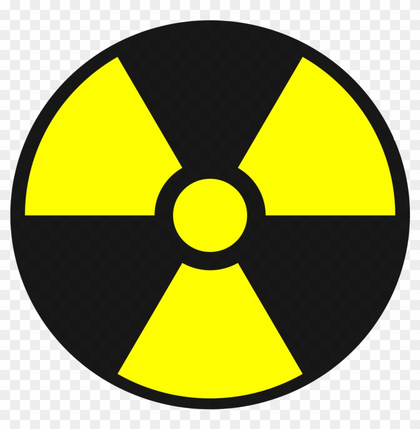 Open - Radiation Black And White Clipart #88231