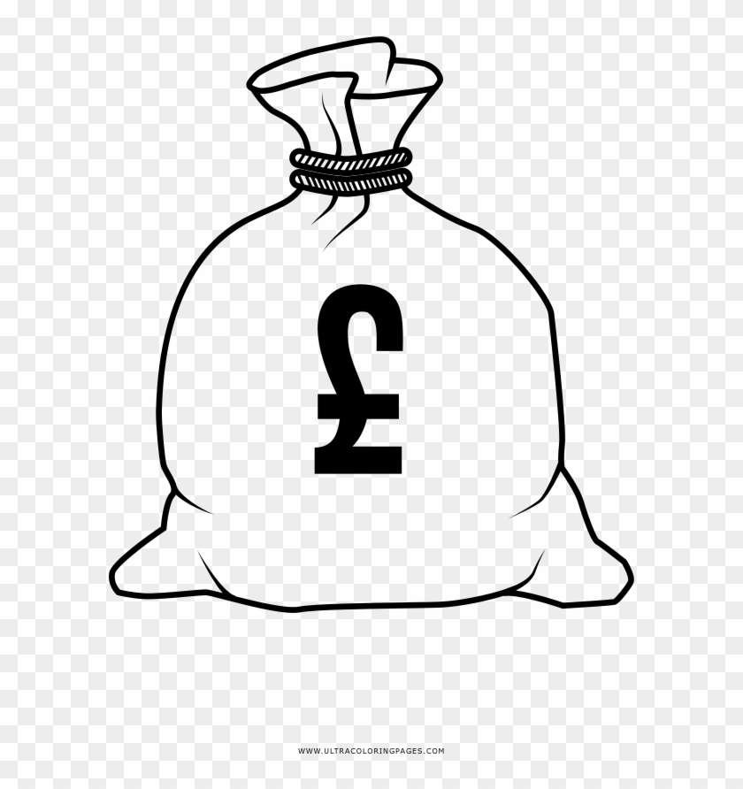 Money Bag, Money Bag Yo, Money Bag Cardi B, Money Bag - Coloring Book Clipart