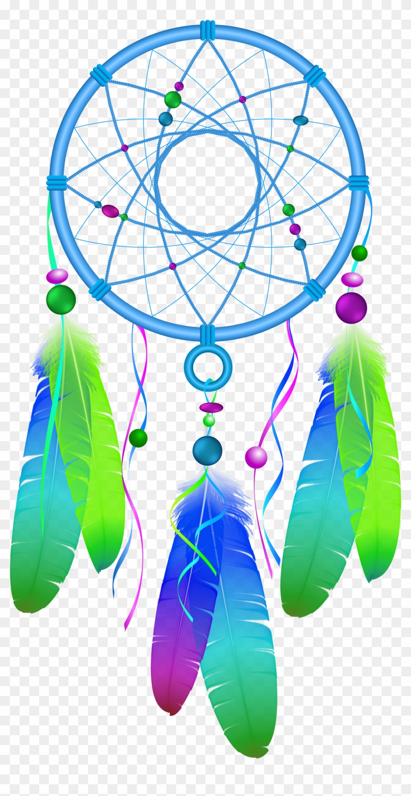 Dreamcatcher Clip Art Png Image - Dream Catchers Clip Art Transparent Png