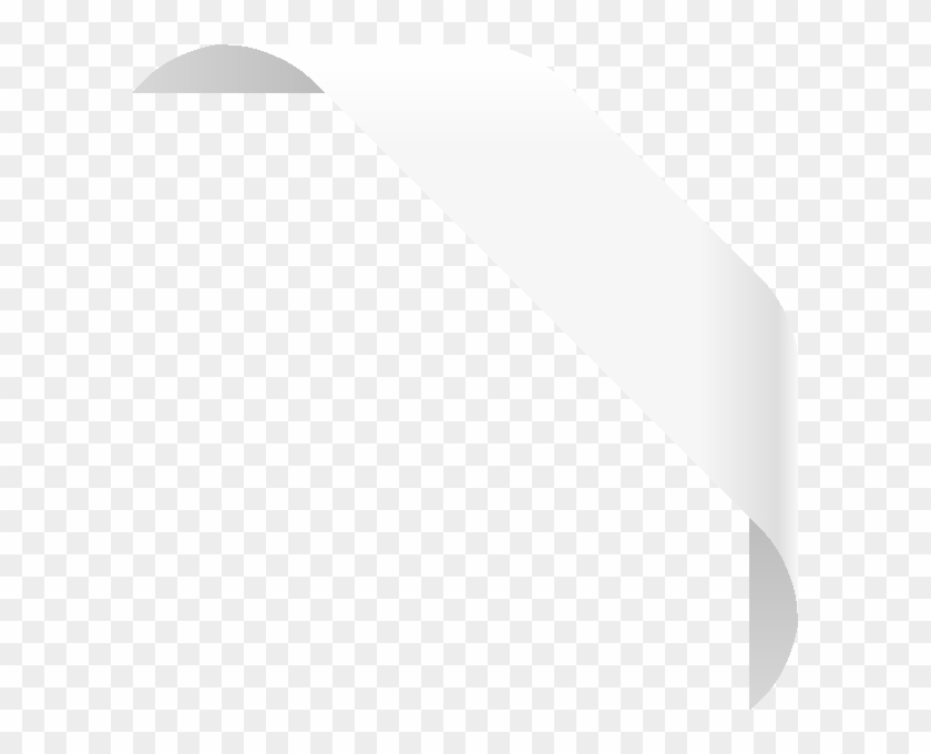 White Corner Png - White Corner Ribbon Png Clipart