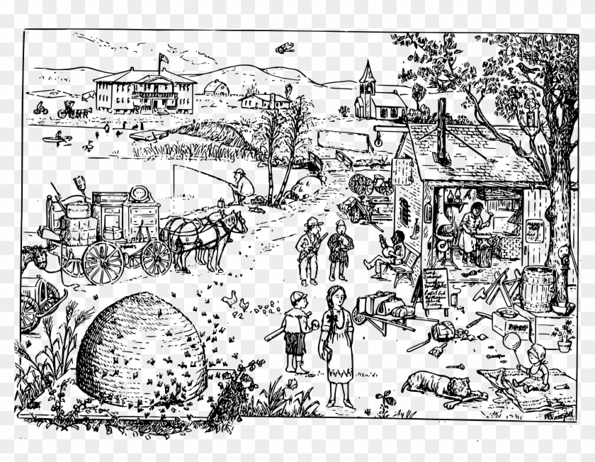 This Free Icons Png Design Of Beehive City Clipart #89032