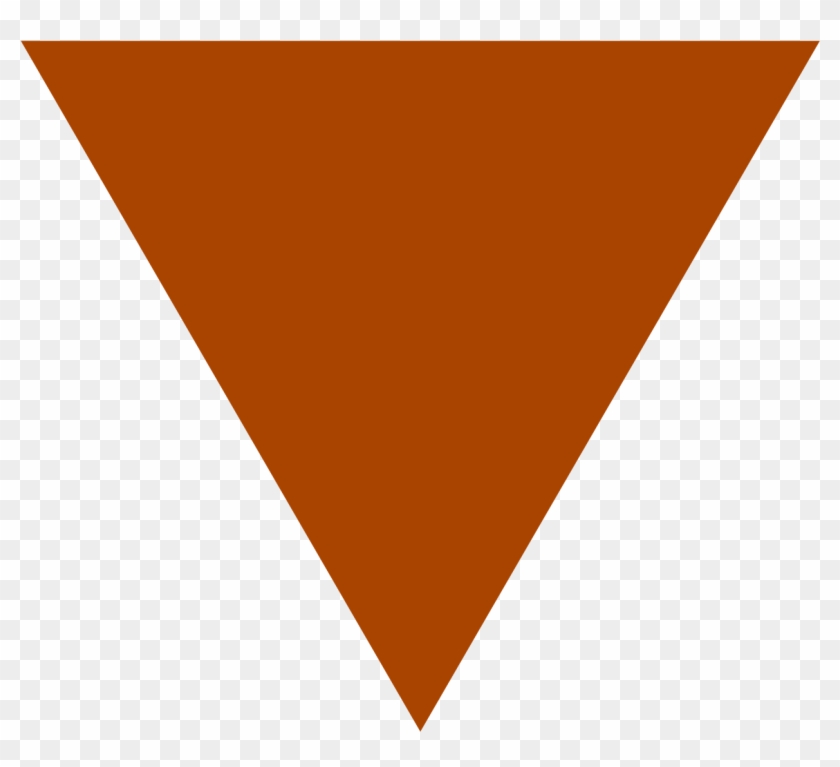 Motivation And Shapes And Emotion - Brown Triangle Clipart