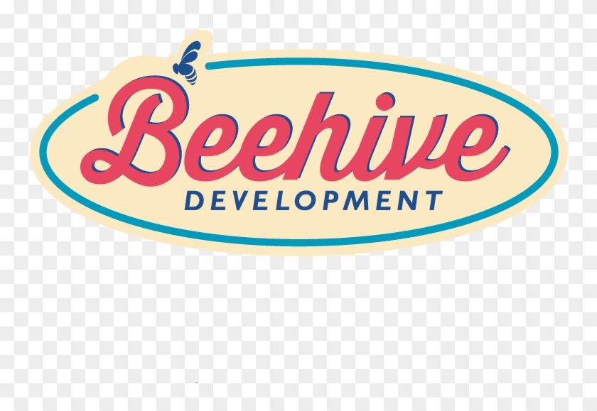 Beehive Development Logo Design - Calligraphy Clipart