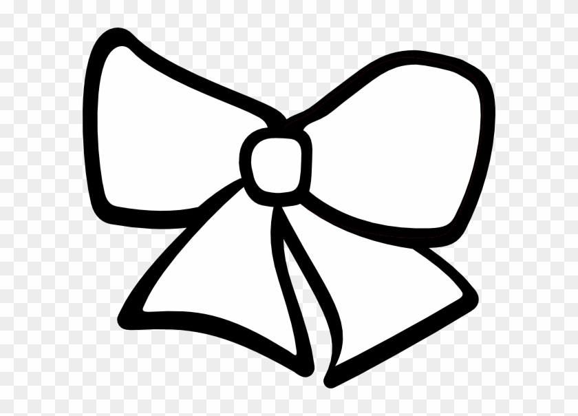 Black And White Ribbon Clipart Kid - Clip Art Black And White Ribbon - Png Download