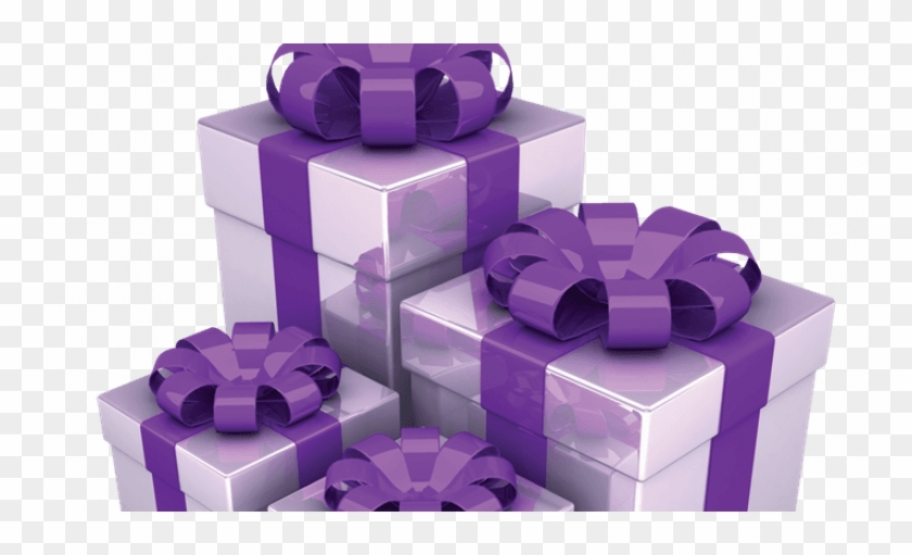 Christmas Gift Guide From Macdonagh Junction - Christmas Gifts Purple Png Clipart #89336