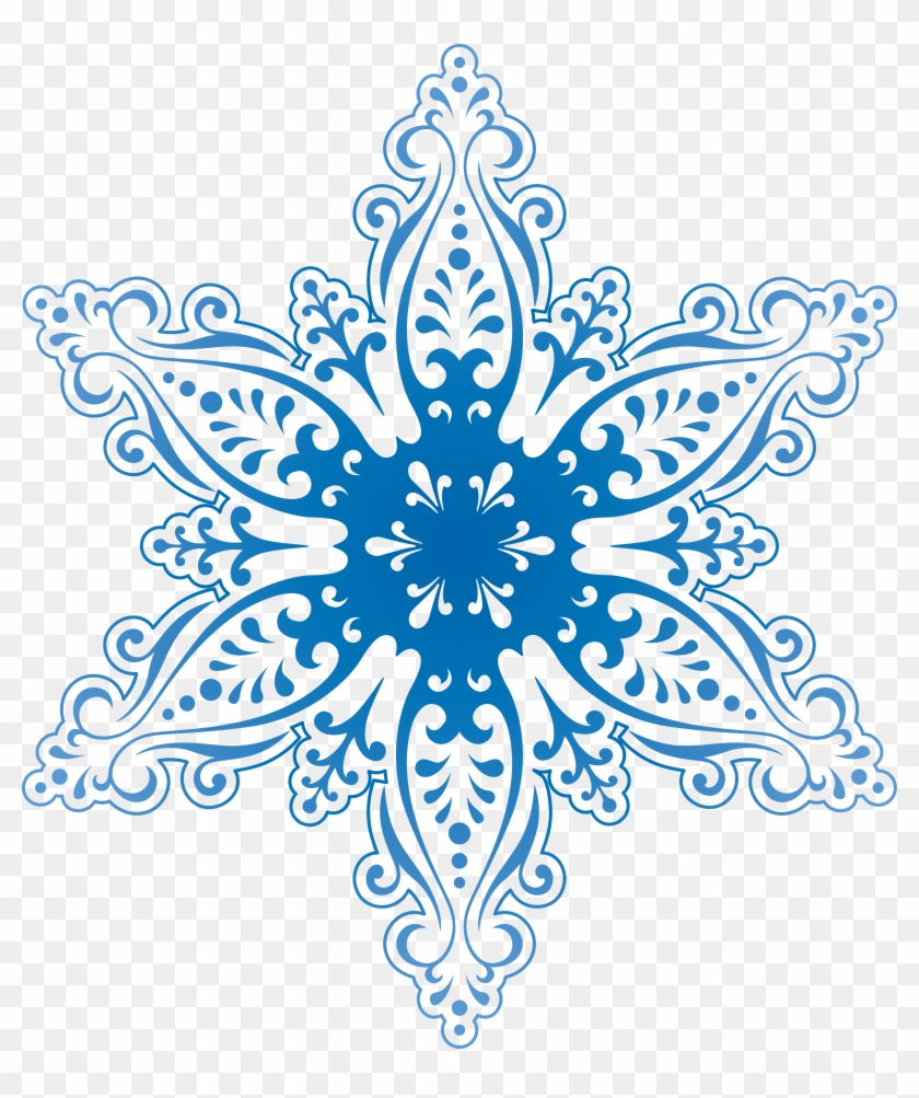 Paper Snowflakes Templates Frozen - Snowflake Png Vector Clipart #89337