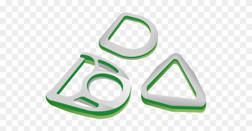 D-ring And Rings, Triangles - Triangle Clipart #89362