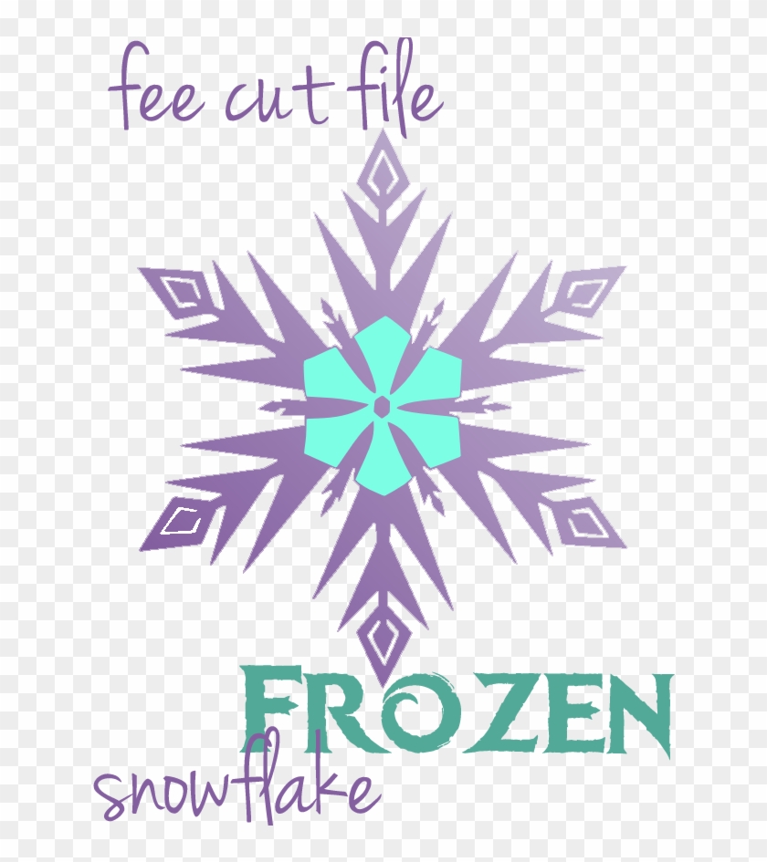 Frozen Birthday Party - Frozen Snowflake Svg Free Clipart #89443