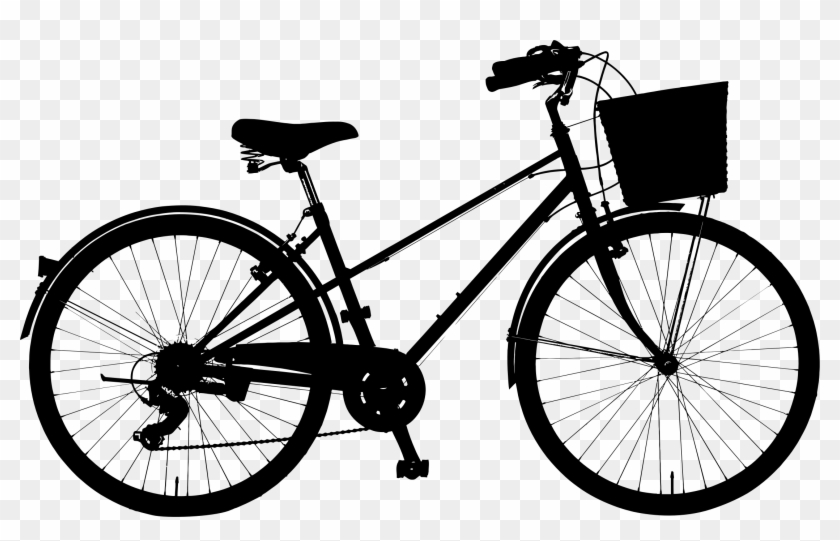 Bicycle Silhouette At Getdrawings - Silhouette Bicycle Clipart #89498