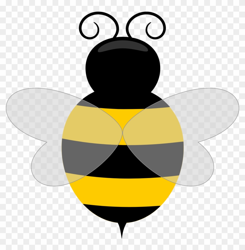 Beehive Tags Cliparts - Bumble Bee Clipart Transparent Background - Png Download