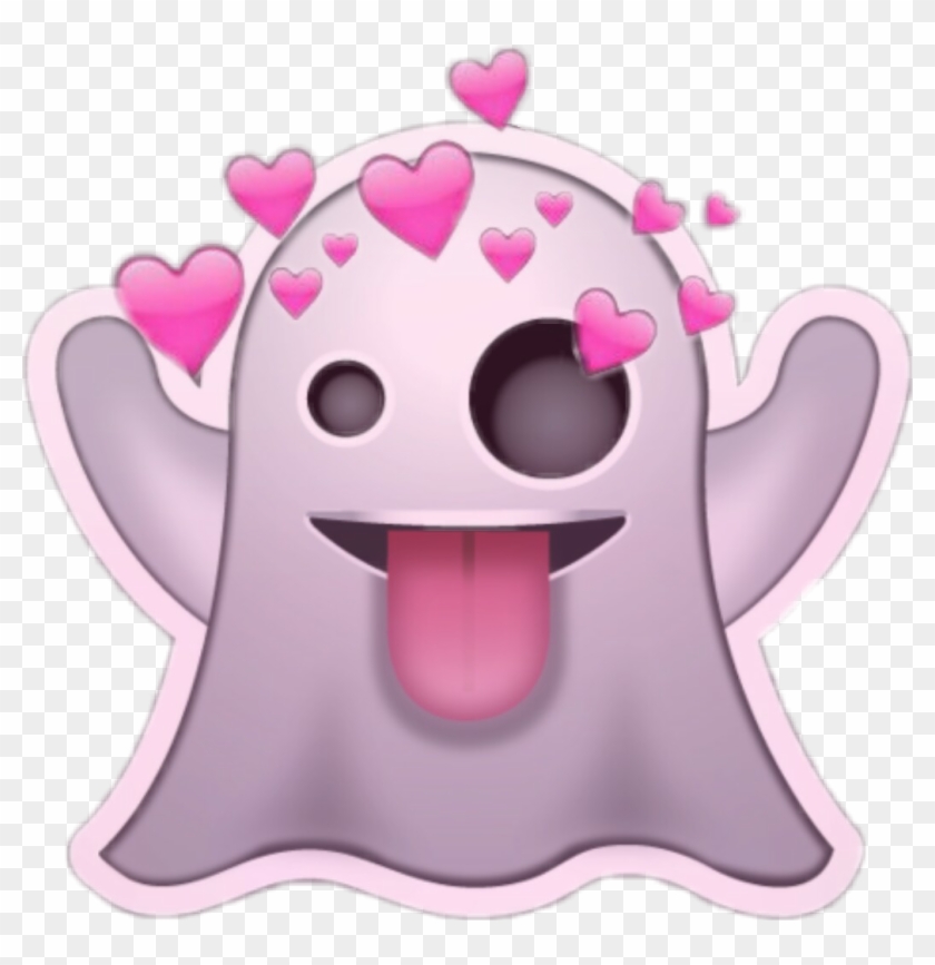 Emoji Sticker - Ghost Emoji Clipart #800138