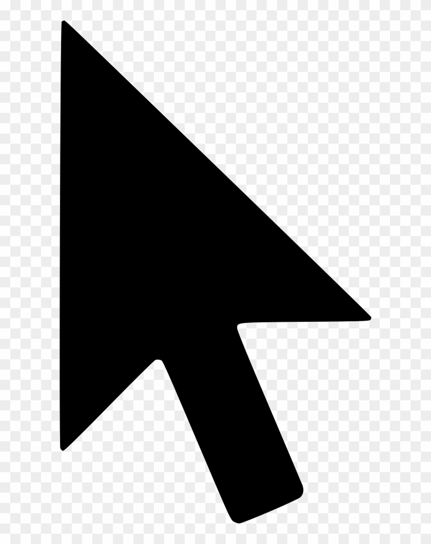 Png File Svg - Black Mouse Cursor Png Clipart
