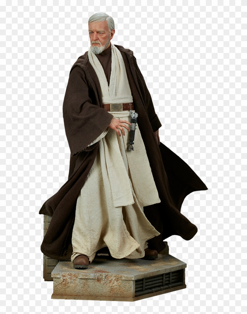Obi-wan Kenobi Premium Format Statue - Obi Wan Kenobi Statue Clipart