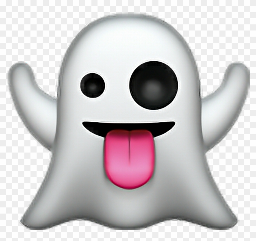 Emoji Iphonemoji Emojiphone Ghostemoji Ghost - Ghost Iphone Emoji Clipart #800283