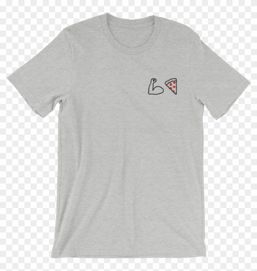 T Shirt Pizza Embroidered Clipart