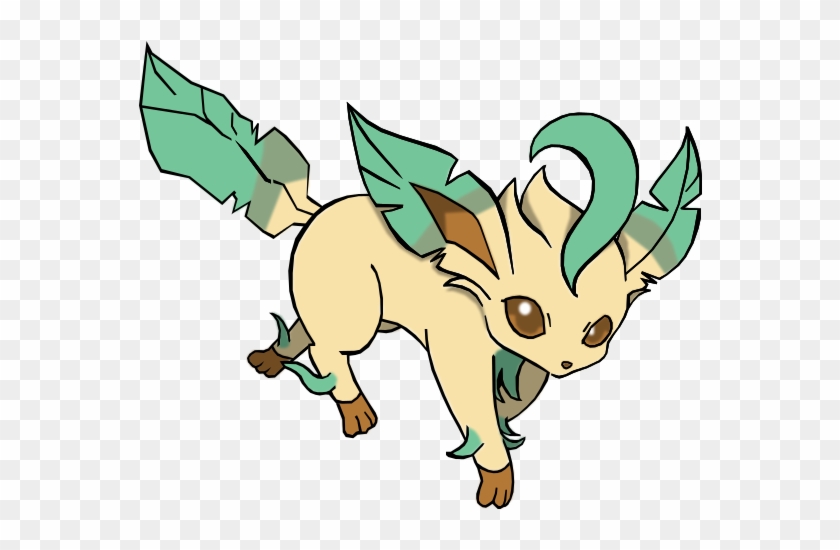 Free Download Of Leafeon Icon Clipart - Cartoon - Png Download
