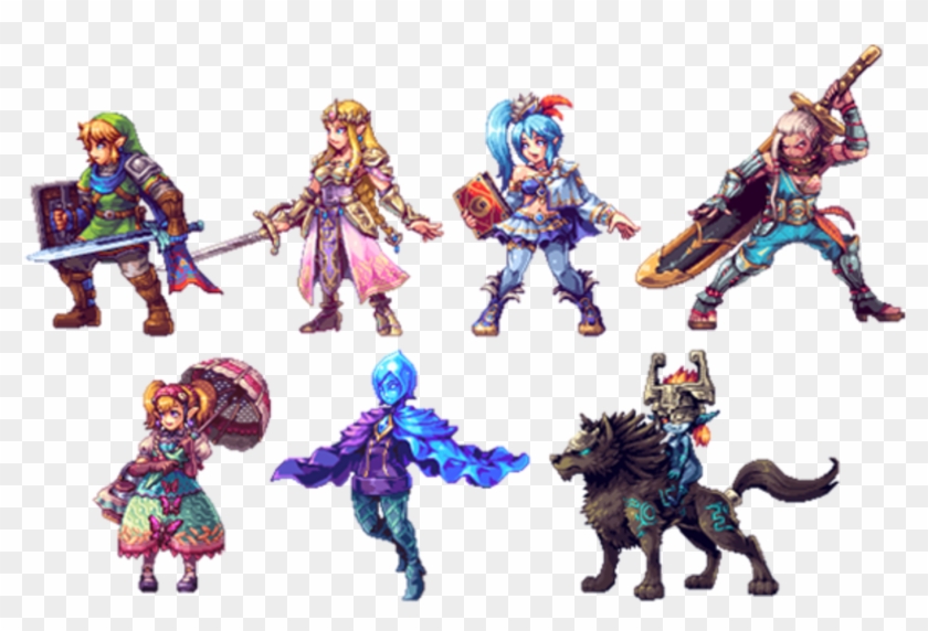 Legend Of Zelda Breath Of The Wild Sprite , Png Download Clipart