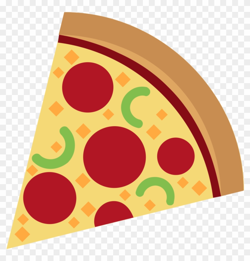 File - Emojione 1f355 - Svg - Pizza Emoji Png Clipart