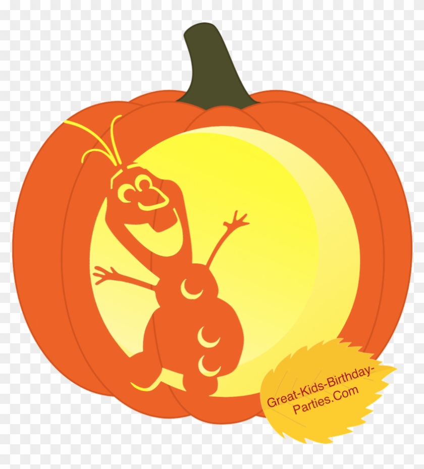 Pumpkin Stencils-fun Halloween Pumpkin Stencils For - Olaf Pumpkin Carving Ideas Clipart #800633