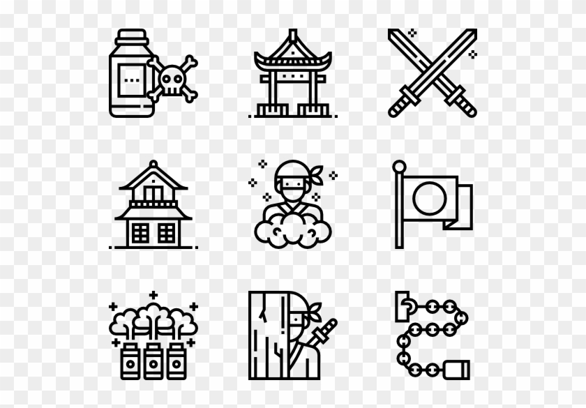 Ninja - Globalisation Icon Clipart