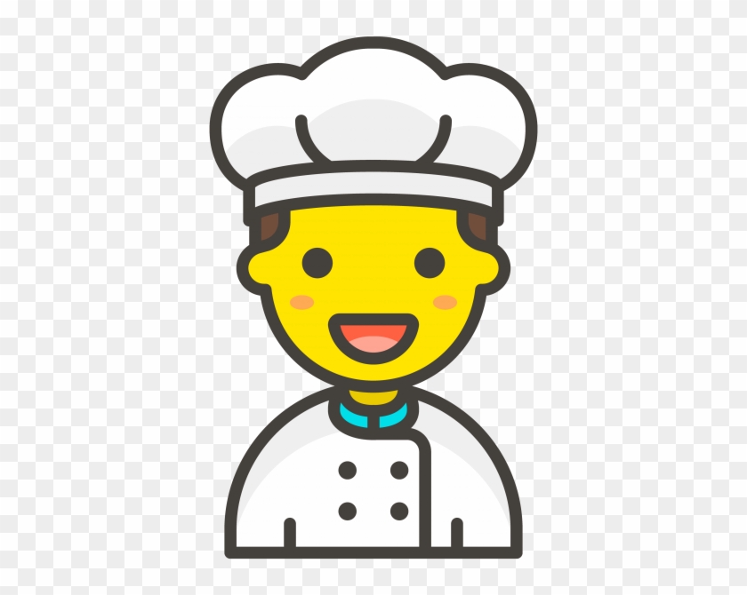 Chef Man Emoji - Transparent Emoji Chef Clipart #800830