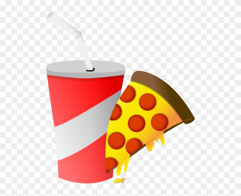 Drink & Pizza Clipart