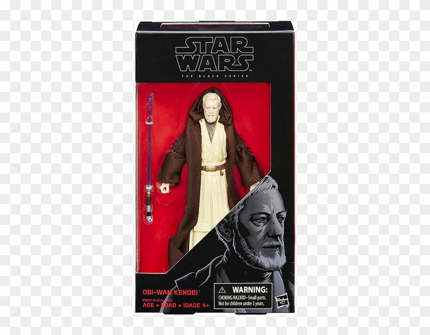 Star Wars A New Hope - Obi Wan Black Series 6 Clipart #801104