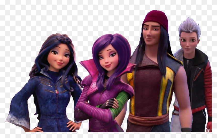 Descendants Png - Descendants Wicked World Mal And Evie Clipart #801107