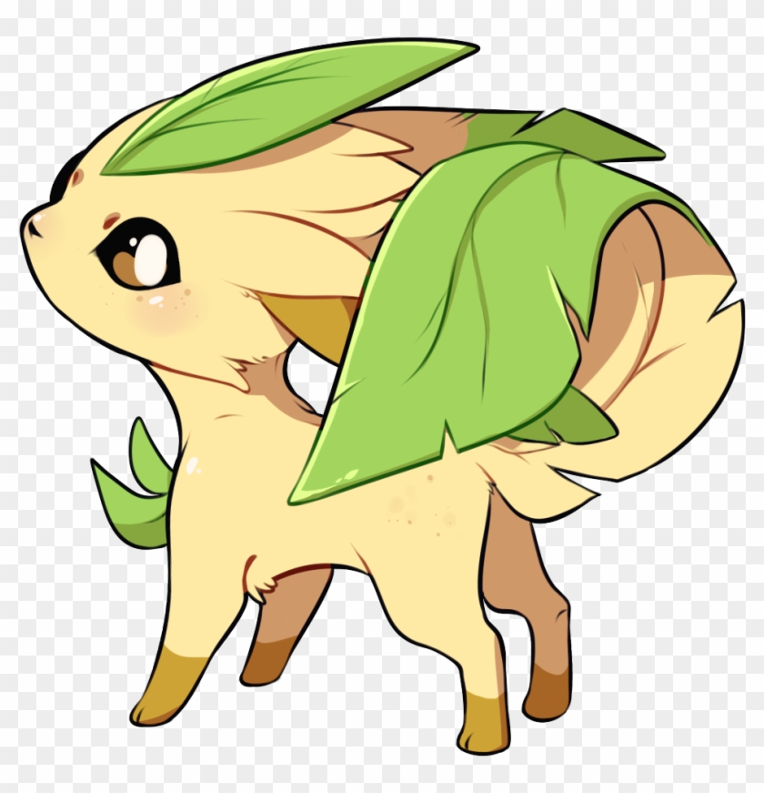 Leafeon - Sylveon Glaceon And Leafeon Clipart