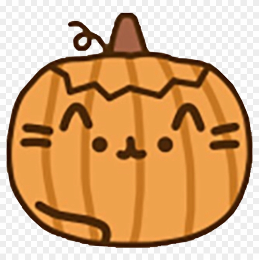 Pusheen Pumpkin Noedits Cute I Will Obviously Use Pushe - Pumpkin Carving Ideas Pusheen Clipart