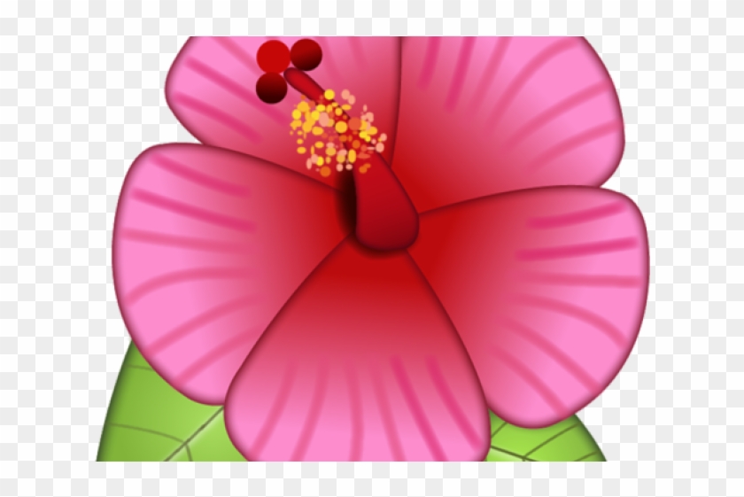 Emoji Clipart Flower - Flower Emoji Sticker Iphone - Png Download