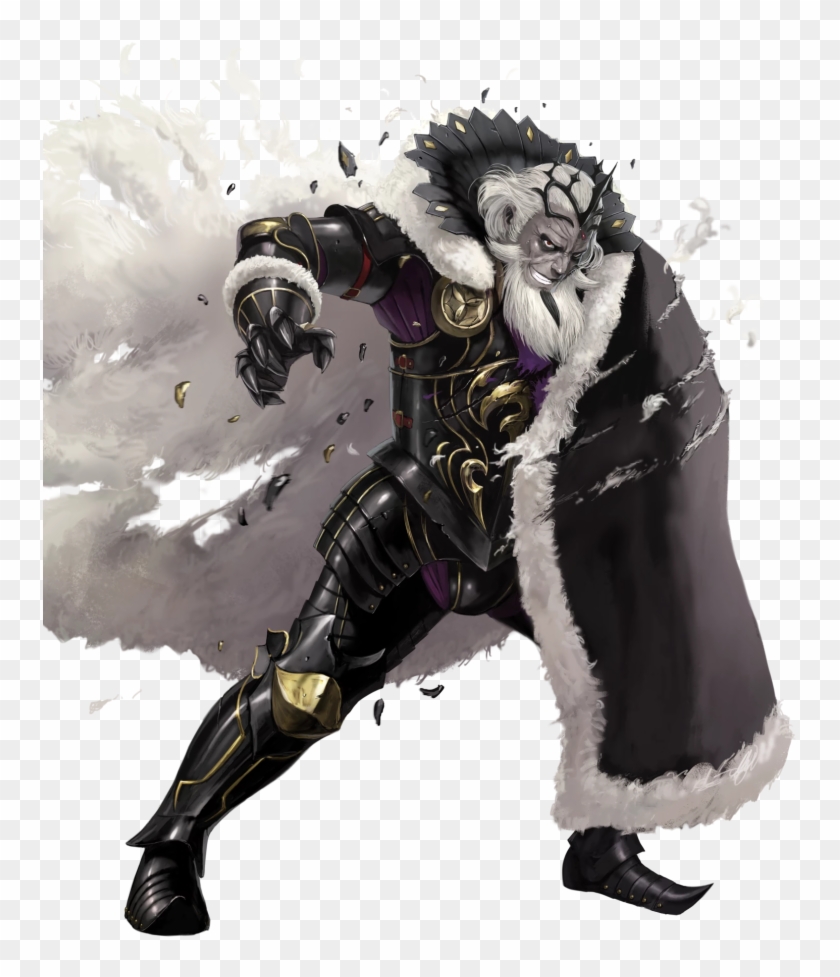 1boy Armor Armored Boots Beard Black Armor Black Footwear - Garon Fire Emblem Heroes Clipart