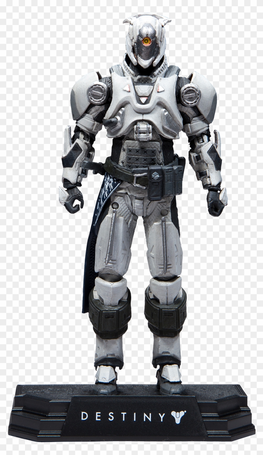 Chatterwhite Shader Vault Of Glass Titan 7” Action - Chatterwhite Shader Titan White Destiny Clipart