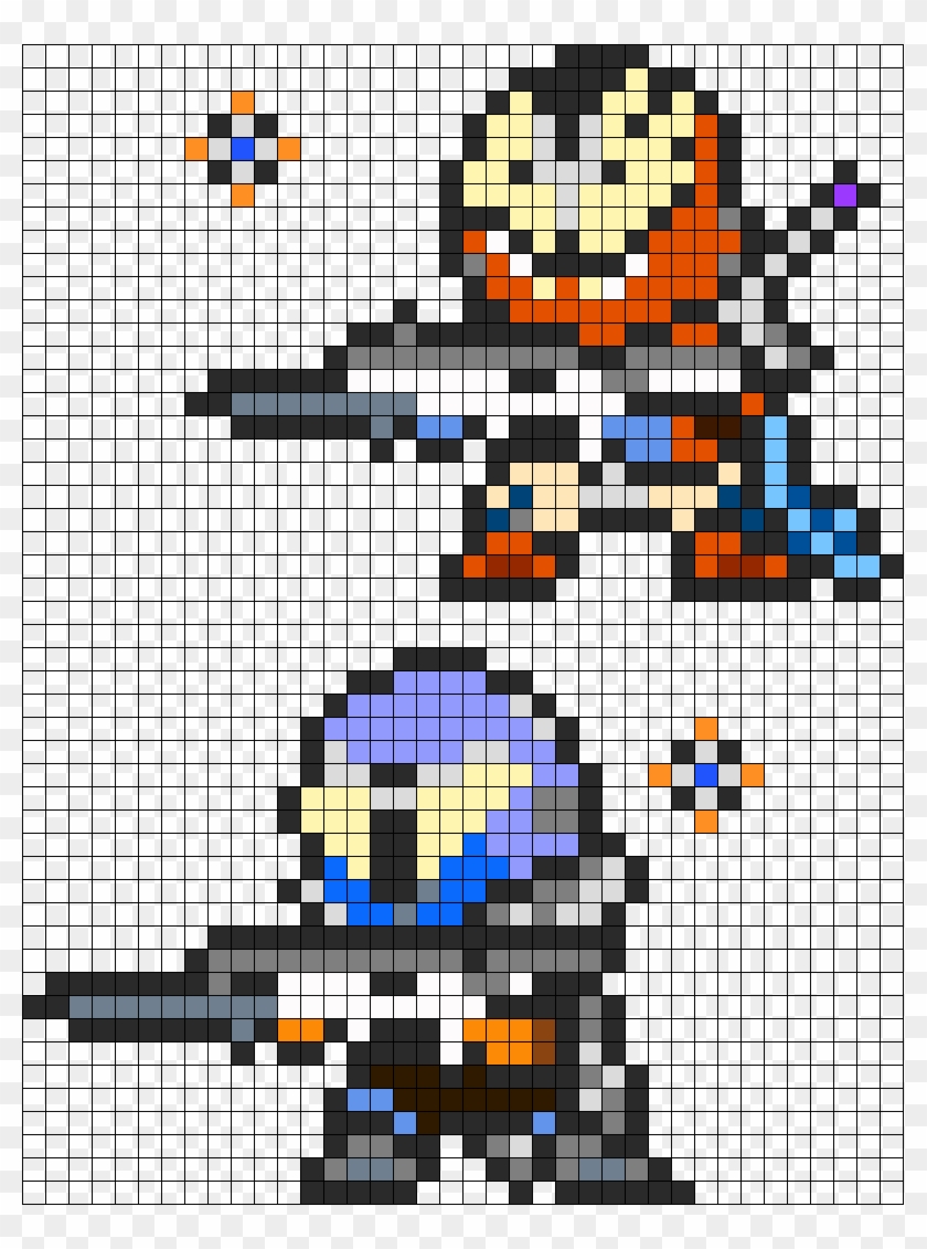 Destiny Titan Warloc Perler Bead Pattern / Bead Sprite - Destiny Perler Bead Pattern Clipart #801486