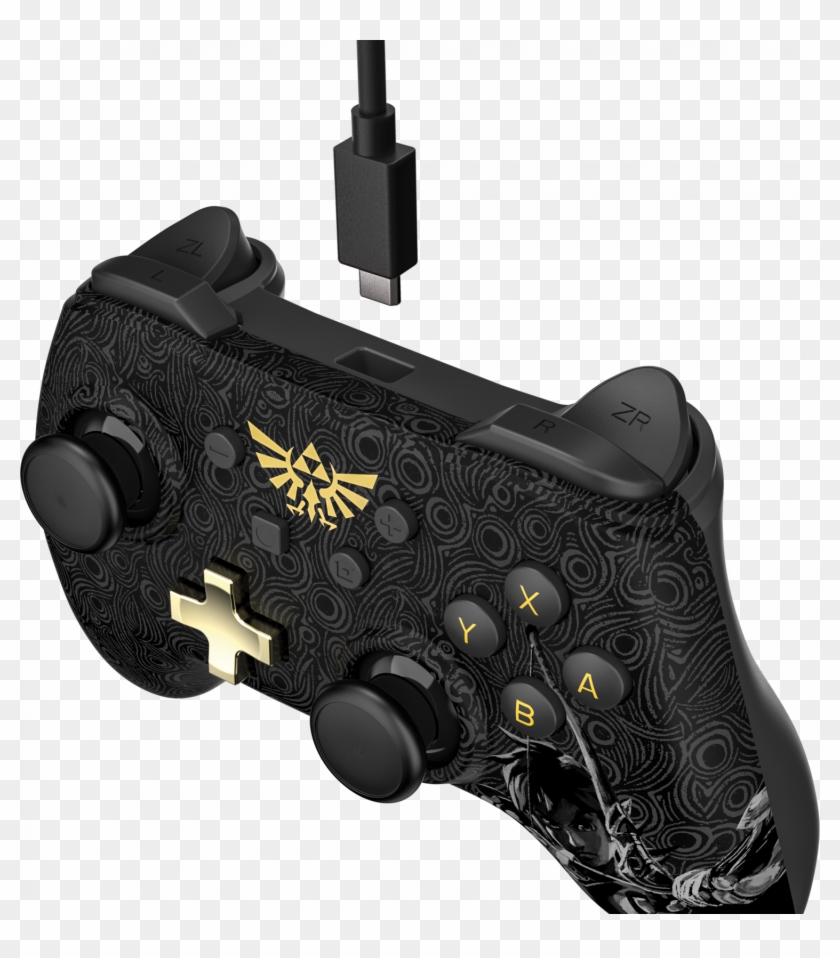 Nintendo Switch Wired Controller Plus Zelda - Nintendo Switch Zelda Controller Clipart #801531