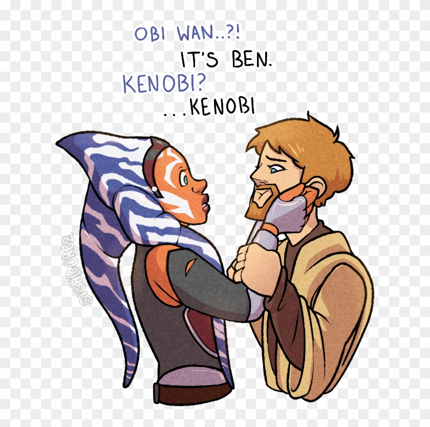 A Short Star Wars Meta Post - Obi Wan And Ahsoka Fanfiction Romance Clipart