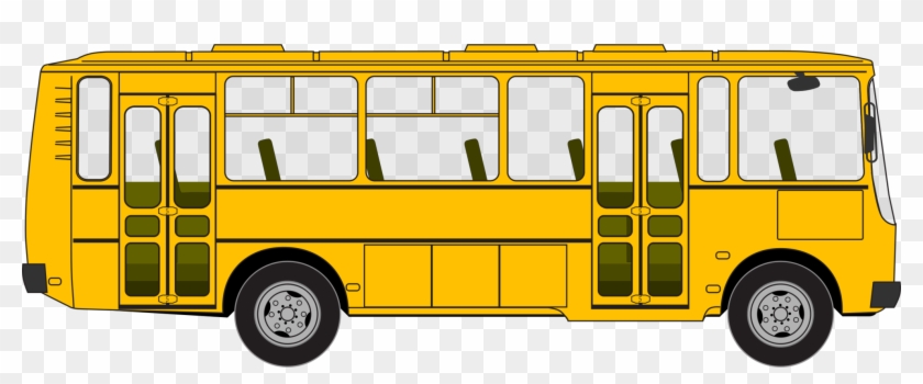 School Bus Creative Converting Tutu Much Fun Happy - Yellow Bus Clipart - Png Download